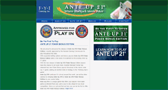 Desktop Screenshot of anteup21.com